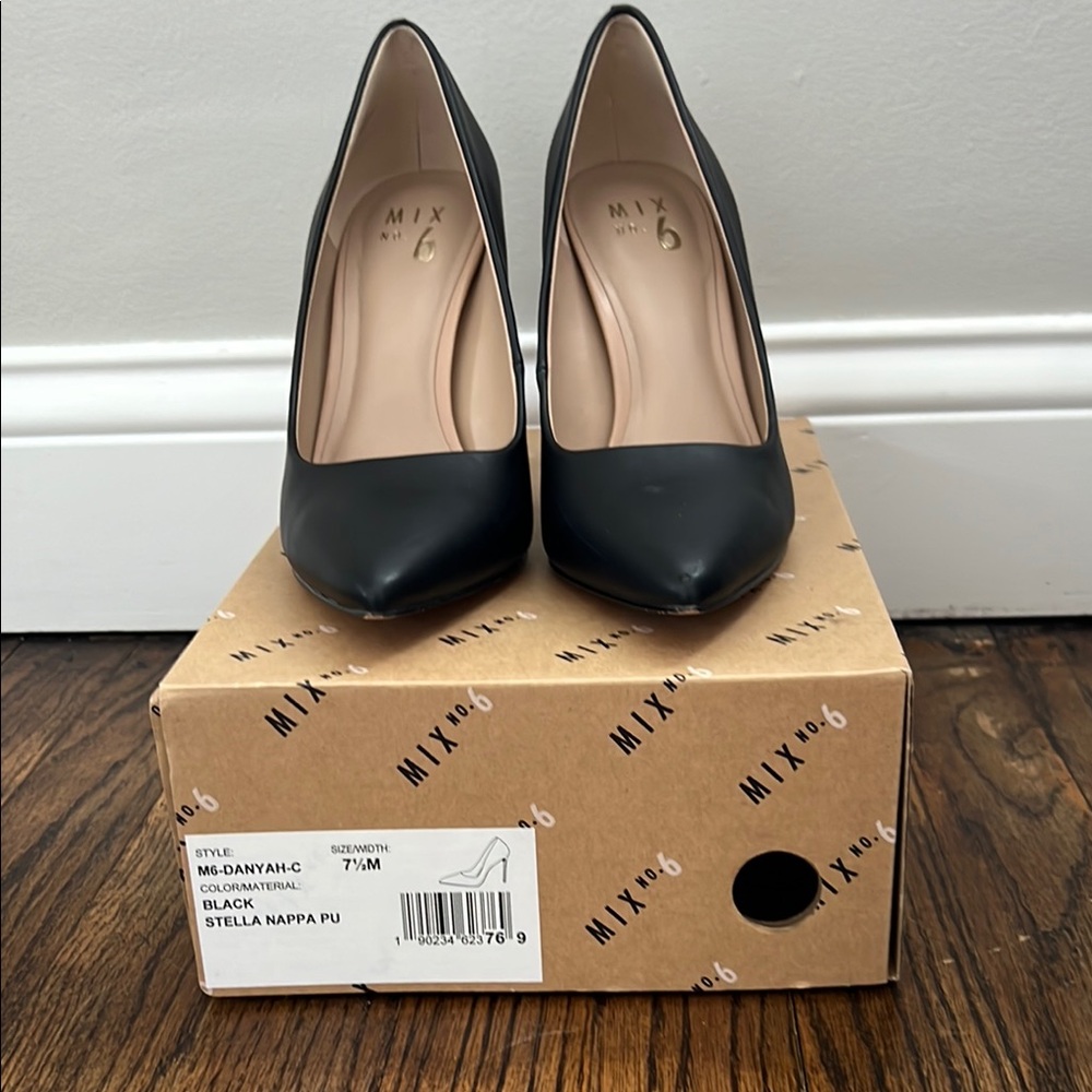 Mix No. 6 Black Heels